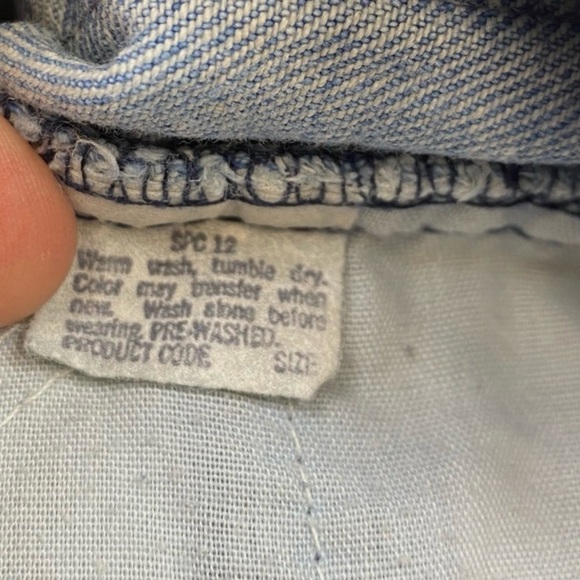 Vintage Levi’s White Label Jeans 24x32 70s Talon Zip Two Horse Patch USA Denim - Picture 8 of 11